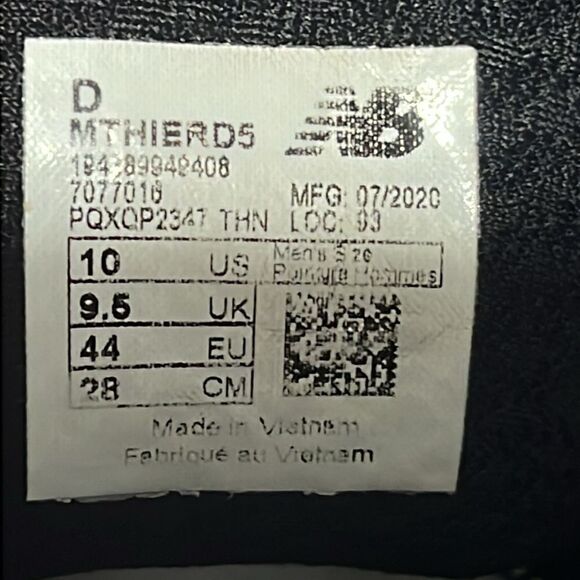 🔥🔥 New Balance Fresh Foam Hierro v5 Trail Running Shoe Men Sz 10D - EXCELLENT - Picture 12 of 12